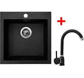 Sinks VIVA 455 Granblack + Polo GR