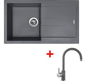 Sinks AMANDA 860 Titanium + Vitalia GR