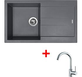 Sinks AMANDA 860 Nanogrey+MIX 35