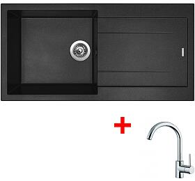 Sinks AMANDA 990 Nanoblack+MIX 35