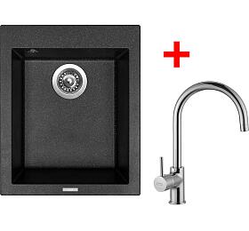 Sinks CUBE 410 Granblack + Vitalia