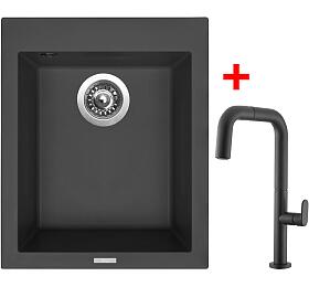 Sinks CUBE 410 Nanoblack+EVA P Nanoblack