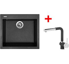 Sinks CUBE 560 Granblack + Mix 3 P GR