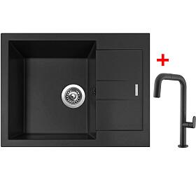 Sinks AMANDA 650 Nanoblack+EVA P Nanoblack