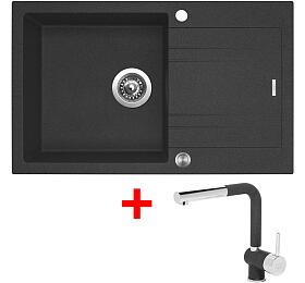 Sinks LINEA 780 XC Granblack + Mix 3 P GR