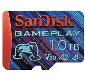 SanDisk MicroSDXC karta 1TB GamePlay (R:190/W:130 MB/s, UHS-I, V30, A2) (SDSQXAV-1T00-GN6XN)