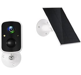 Technaxx solrn venkovn IP kamera, senzor pohybu PIR, vestavn dobjec baterie,bl (TX-244) (5070)