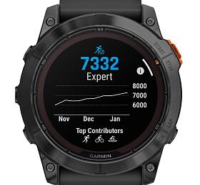 Hodinky s GPS Garmin epix Pro (g2), 51mm Slate Gray Black band