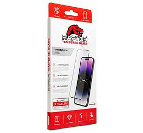 SWISSTEN RAPTOR DIAMOND ULTRA CLEAR 3D TEMPEROVANÉ SKLO PRO APPLE IPHONE 16 PLUS ČERNÉ