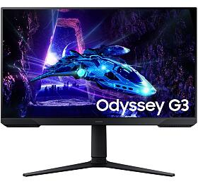 Samsung Odyssey G3 27" / G30D / FullHD 1920x1080 / 16:9 / VA / 1ms / 180Hz / Jack / HDMI / DP / PIVOT / VESA (LS27DG300EUXEN)