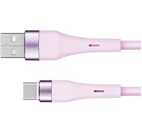 Kabel KRUGER & MATZ KM1268-1P Basic USB/USB-C 1m Pink KRUGERMATZ