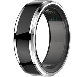 Chytrý prsten CUBE1 Smart Ring Black velikost 10