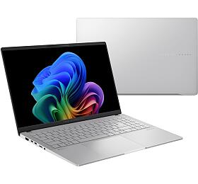 ASUS Vivobook S 15 OLED-Snapdragon X Elite X1E 78 100/32GB/1TB SSD/Qualcomm Adreno / 15,6&quot; / 3K / OLED / 2yPUR / Win11Home / stbrn (S5507QA-OLED001W)