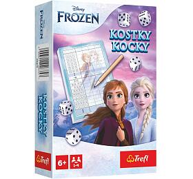 TREFL Kostky Ledov krlovstv/Frozen spoleensk hra v krabice 12x16,5x4cm