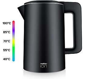 Rychlovarn konvice Niceboy ION ThermoKettle TK5 Onyx, ern