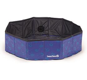 Beeztees Doggy Dip Bazn pro psy modr 80x80x20cm