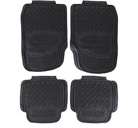 Univerzln gumov autokoberce CAR MAT UNI SET 3, komplet, 4ks SIXTOL