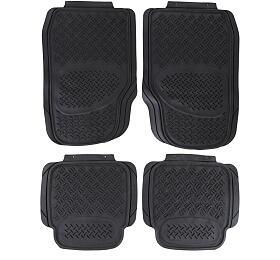 Univerzln gumov autokoberce Sixtol CAR MAT UNI SET 3, 4 ks