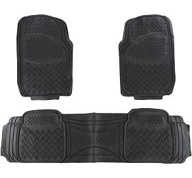 Univerzln gumov autokoberce CAR MAT UNI SET 2, komplet, 3ks SIXTOL