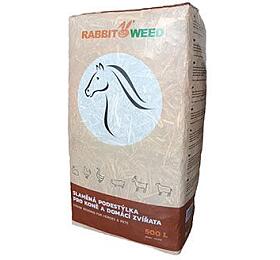Rabbit Weed Podestlka slamn pro kon a zvata RabbitWeed 500l