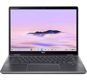Acer Chromebook Plus Spin 514 / CP514-4HN-36VY / 3-100U / 14" / WUXGA / T / 8GB / 256GB SSD / UHD / Chrome / Gray / 2R (NX.KYQEC.001)