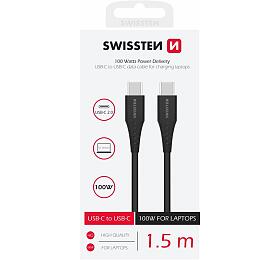 DATOV KABEL SWISSTEN TPE USB-C/USB-C POWER DELIVERY 5A (100W) 2,5 M ERN