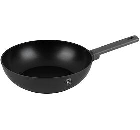 BERLINGERHAUS Pnev WOK s titanovm povrchem 28 cm Antracit Collection BH-8123