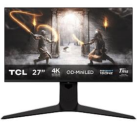 TCL LCD hern 27R83U 27&quot; Mini LED / VA / 38402160@160Hz / 1ms / 1400cd / 2xHDMI / DP / 4xUSB / USB-C / Repro / Pivot / VESA