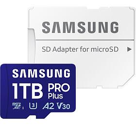 Samsung PRO Plus/micro SDXC/1TB/UHS-I U3 / Class 10/+ Adaptr/Modr (MB-MD1T0SA/EU)