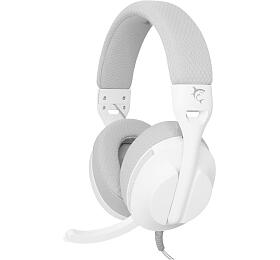 White Shark herní headset PARROT, pro PC, PS4/PS5, Mac, bílá (PARROT-W)