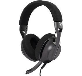 White Shark herní headset PARROT, pro PC, PS4/PS5, Mac, černá (PARROT-B)