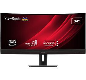 ViewSonic VG3456C / 34&quot; prohnut/ VA/ 21:9/ 3440x1440/ 5ms/ 400cd/m2/ DP/ HDMI/ USB/ RJ45/ Repro/vkov nast.