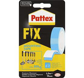 Pattex Fix oboustrann extra siln lepic montn pska, nosnost 80 kg, 1,5 m  19 mm