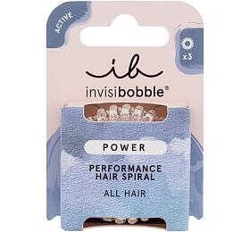 Gumika na vlasy Invisibobble Power Performance Hair Spiral, 3 ml, odstn Crystal Clear