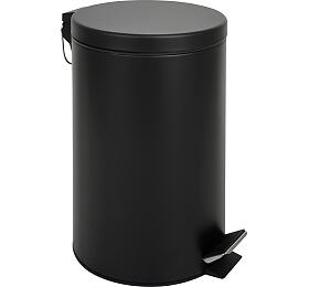 Nášlapný odpadkový koš TORO 12l černý