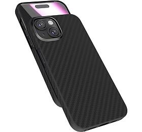 Zadn kryt Epico Mag+ Carbon pro Apple iPhone 16 ern