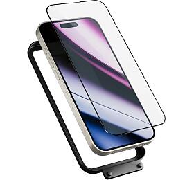 Sklo Epico ImpactBuffer 3D s instalačním rámečkem pro Apple iPhone 16 Pro