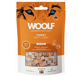 WOOLF Cubes poch. Soft Turkey 100g