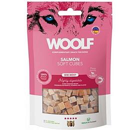 WOOLF pochoutka Soft Cubes Salmon 100g