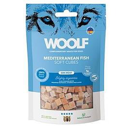 WOOLF pochoutka Soft Cubes Mediteranean Fish 100g