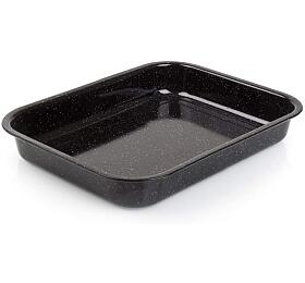 BANQUET Pek smaltovan CULINARIA Black 34 x 26 x 5 cm (13705041)