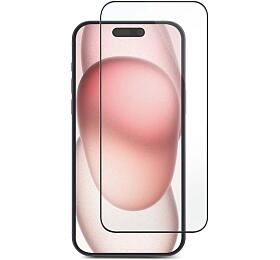 eSTUFF INFINITE Titan Shield ochrann sklo pro iPhone 16  Full Cover (ES501421)