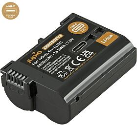 Baterie Jupio EN-EL15C *ULTRA C* 2400 mAh s USB-C vstupem pro nabjen pro Nikon