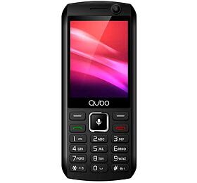 Mobiln telefon QUBO, QUBO P-280 BK, 512 MB+4GB, fotoapart, Bluetooth, W-Fi, GPS