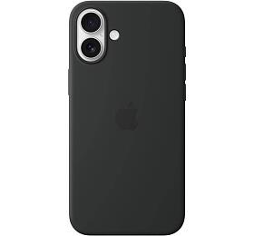 Apple iPhone 16 Plus Silicone Case with MS - Black (MYY93ZM/A)