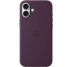 Apple iPhone 16 Plus Silicone Case with MS - Plum (MYYD3ZM/A)