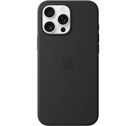 Apple iPhone 16 Pro Max Silicone Case with MS - Black (MYYT3ZM/A)