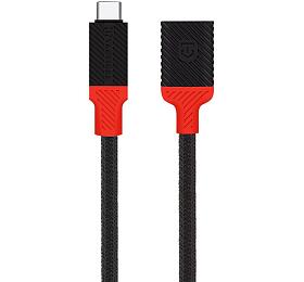 Tactical Pin4Fun Adapter USB-C/Lightning 0,1m Black/Red