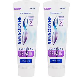 Zubn pasta Sensodyne Clinical Repair Active White, 2x75 ml (Duo)