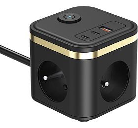 Síťový adaptér Viking YC33, černá (VYC33B)